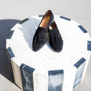Deluxe Tassel Loafer Pointy Nero