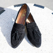 Deluxe Tassel Loafer Pointy Nero