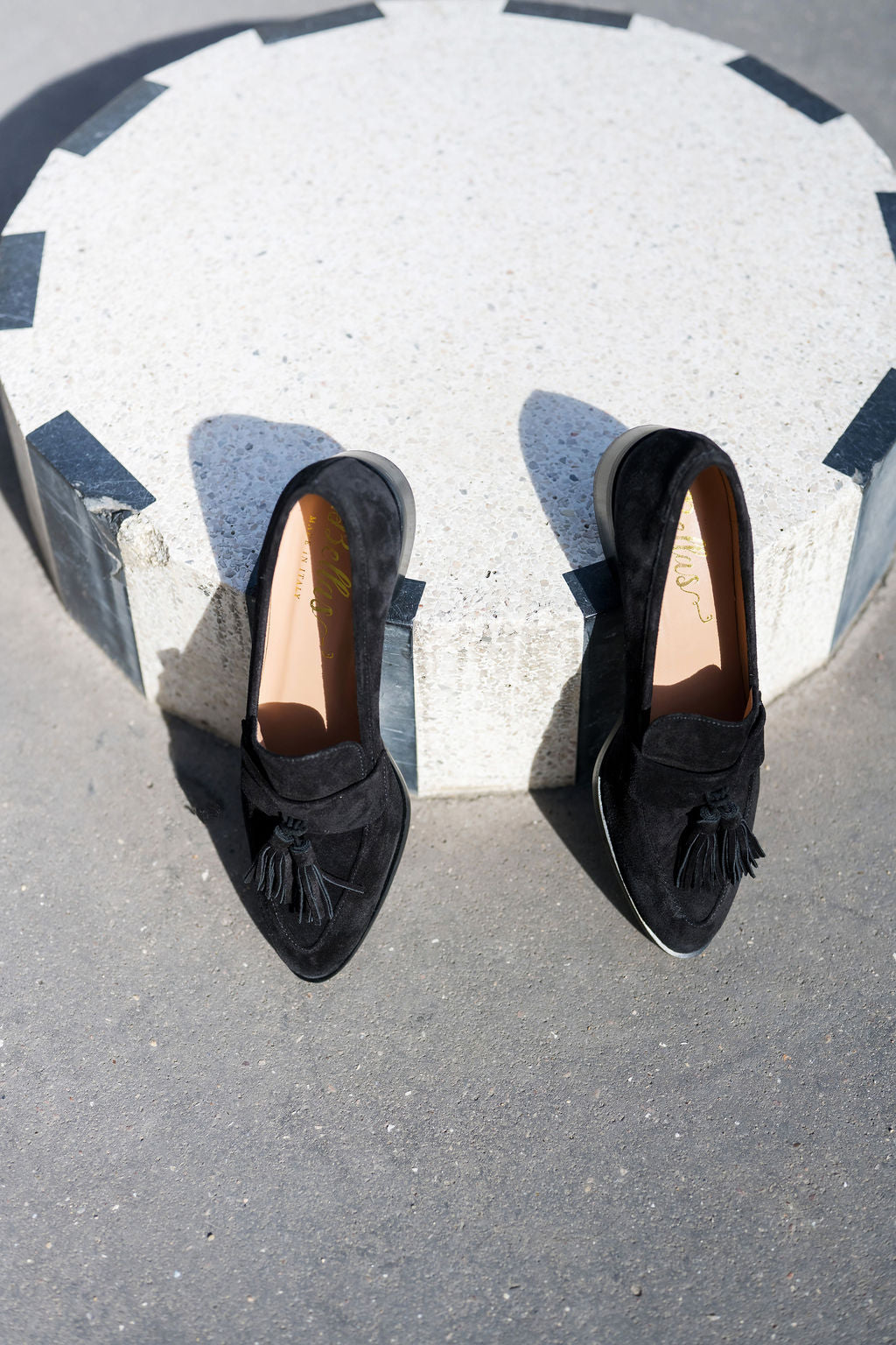 Deluxe Tassel Loafer Pointy Nero