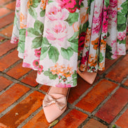 Arancio-Rame Bow Loafer Pointy