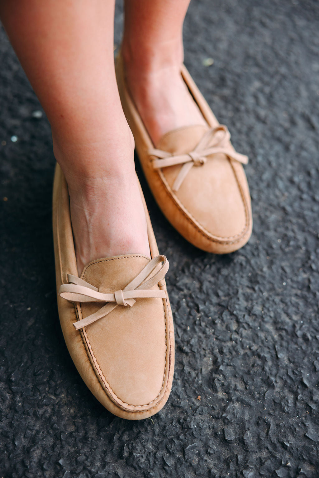 Bow Moccasin Sabbia