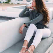Berg Wash Argento Bow Mules