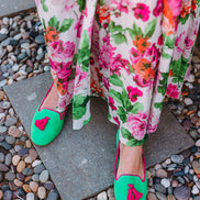 Classic Tassel Loafer Acid Kiwi-Fancy