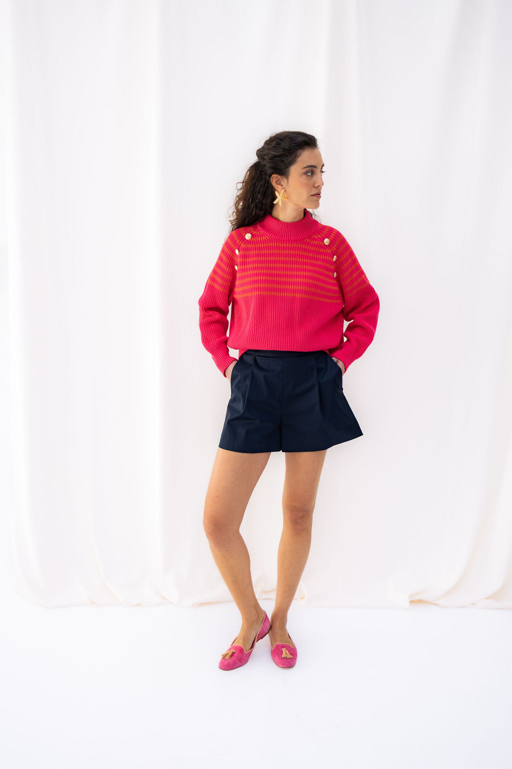 Classic Tassel Loafer Bubblegum-Tangerette