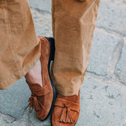 Deluxe Tassel Loafer Pointy Bruciato
