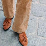 Deluxe Tassel Loafer Pointy Bruciato