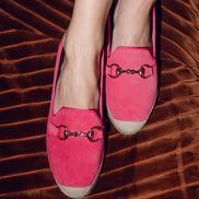 Geranium Horsebit Espadrilles Classic