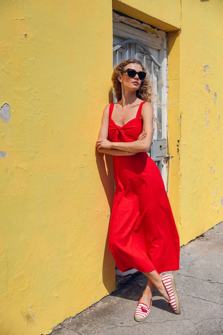 Rojo Stripes Espadrilles Classic
