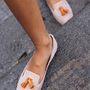 Tassel Loafer Fudge-Siena Summer