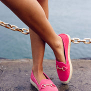 Geranium Horsebit Espadrilles Classic