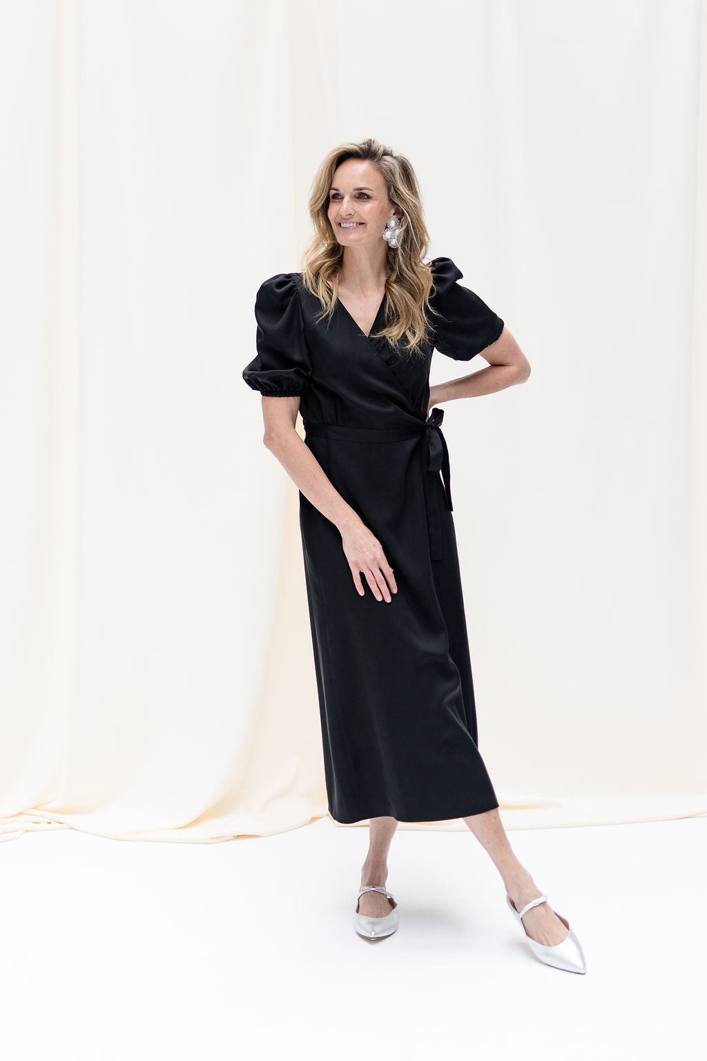 Berg Wash Argento Bow Mules