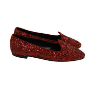 Ballerina Loafer Bordo with sequins