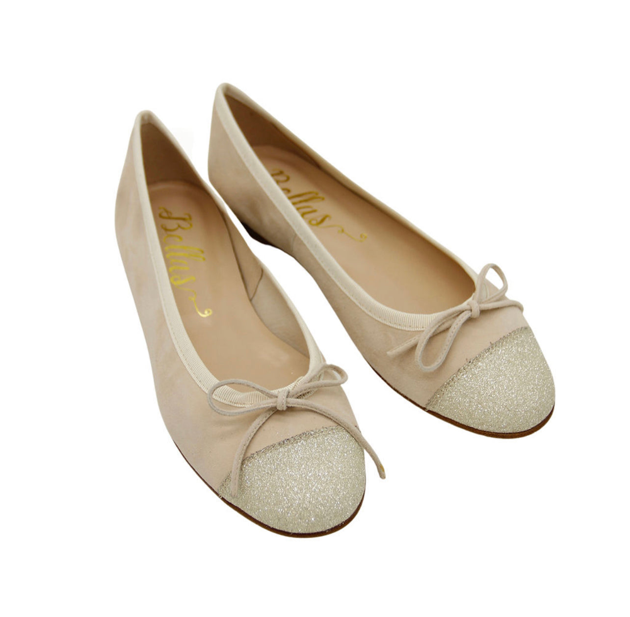 Two-tone Ballerina Kiss - Glitter Panna