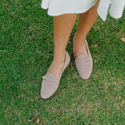 Buckle Loafer Taupe