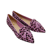 Pointy Tassel Loafer Leopardino Lilla (short Tassel)