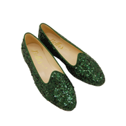 Ballerina Loafer Forest with sequins