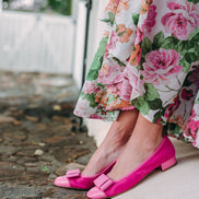 Ballerina Pumps Hot Pink
