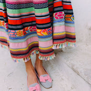 Bow Loafer Grey-Rosa