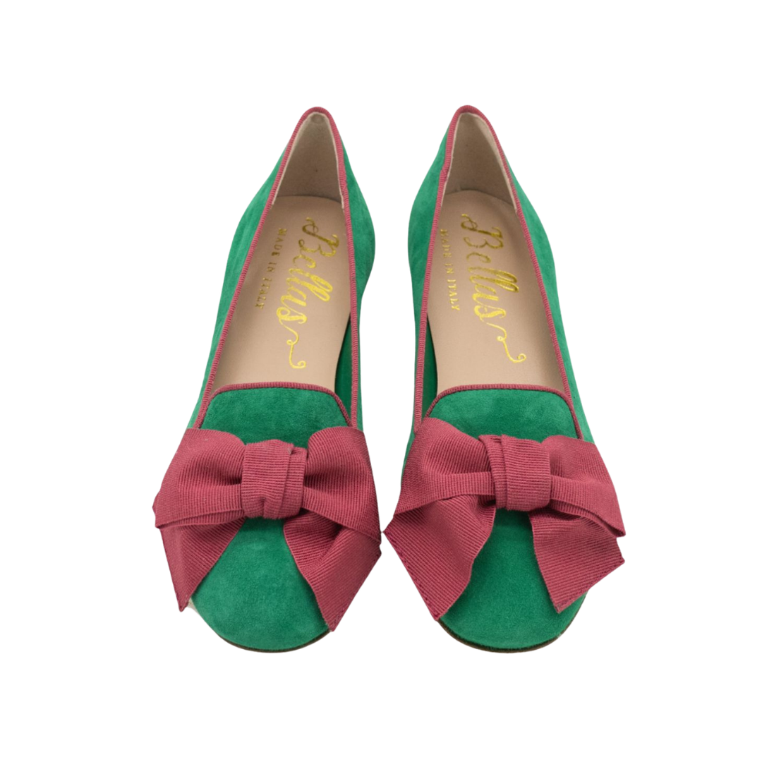Bow Loafer Verde Estivo-Barolo