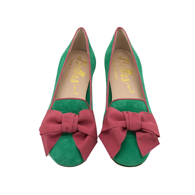 Bow Loafer Verde Estivo-Barolo
