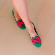 Bow Loafer Verde Estivo-Barolo