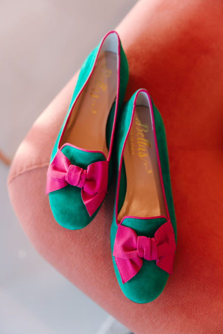 Bow Loafer Verde Estivo-Barolo