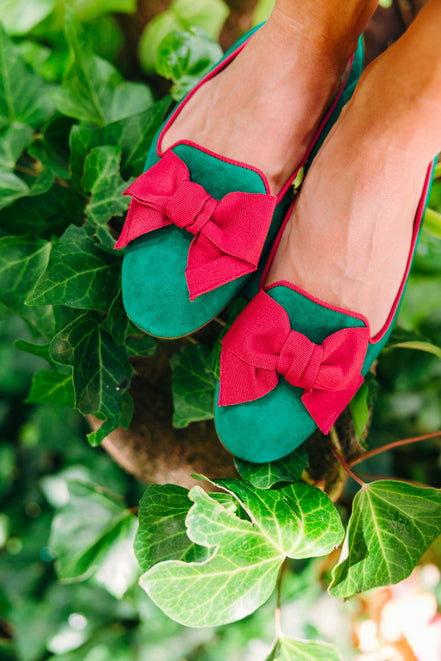 Bow Loafer Verde Estivo-Barolo