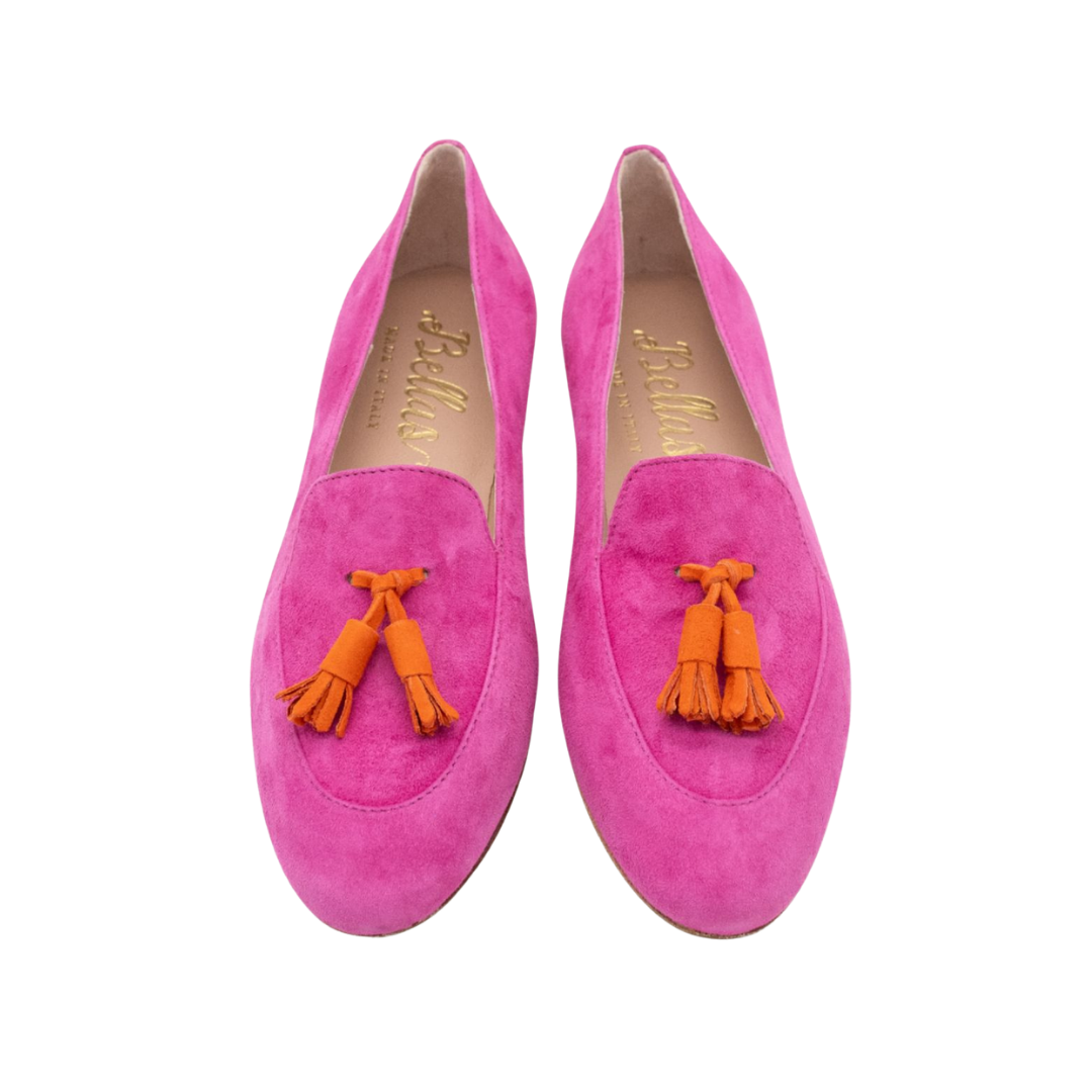 Deluxe Tassel Loafer Fuxia-Arancio
