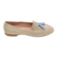 Deluxe Tassel Loafer Sabbia-Celeste