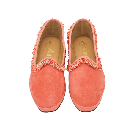 Furlane Velluto Fringe Fraise