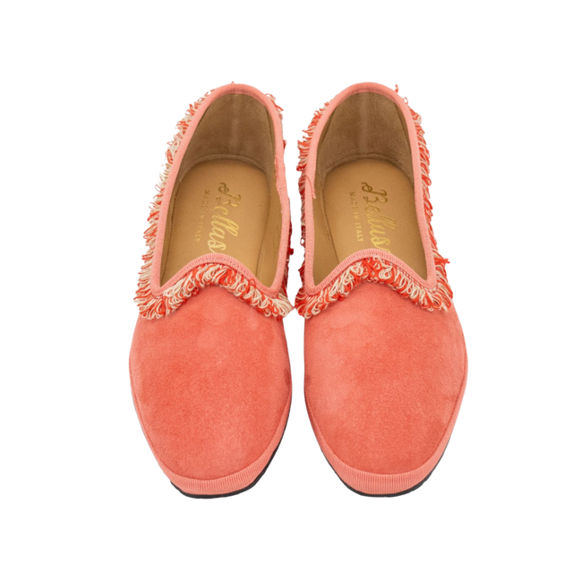 Furlane Velluto Fringe Fraise
