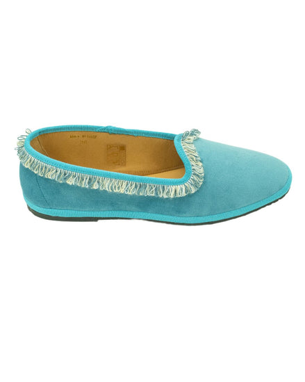 Furlane Velluto Fringe Turchese