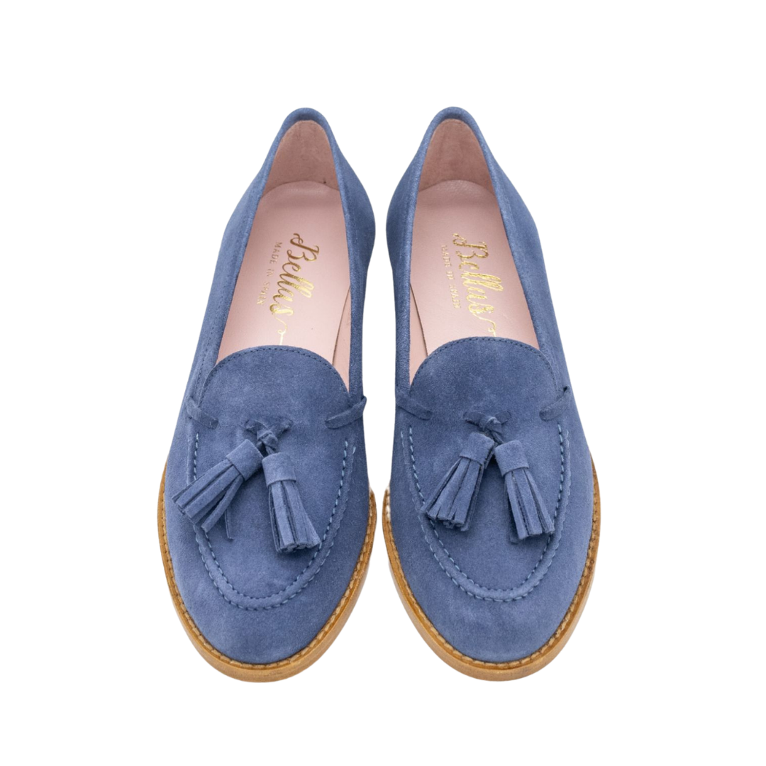 London Tassel Loafer Avio