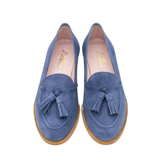 London Tassel Loafer Avio
