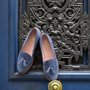 London Tassel Loafer Avio
