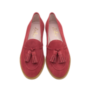 London Tassel Loafer Old Red
