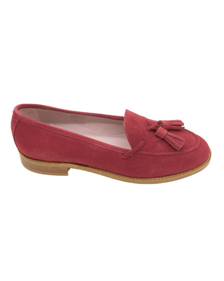 London Tassel Loafer Old Red