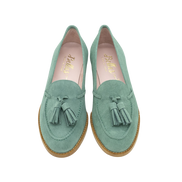 London Tassel Loafer Sage