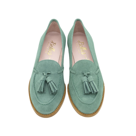 London Tassel Loafer Sage