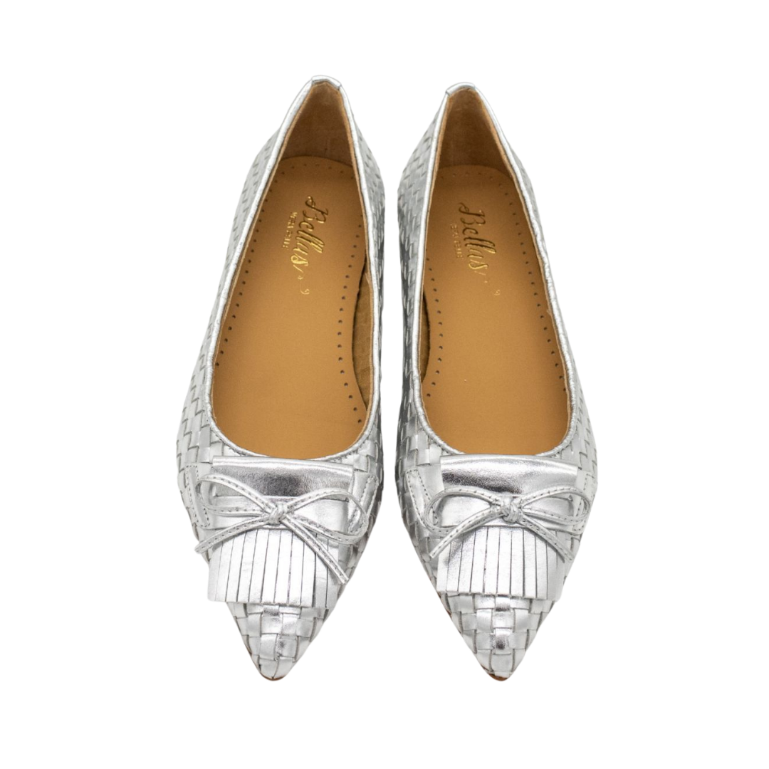 Pointy Fringe Argento