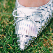 Pointy Fringe Argento