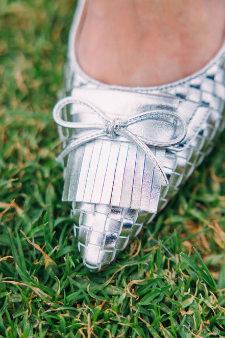 Pointy Fringe Argento
