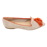 Pointy Tassel Loafer Cipria-Tiger (long tassel)