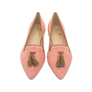 Pointy Tassel Loafer Melon-Sella (short tassel)