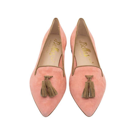Pointy Tassel Loafer Melon-Sella (short tassel)