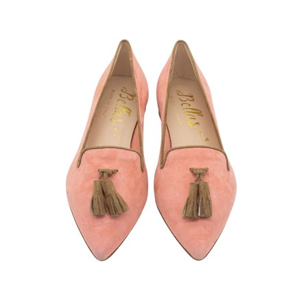 Pointy Tassel Loafer Melon-Sella (short tassel)