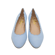 Scalloped Ballerina Azzuro