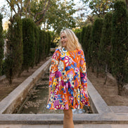 Scalloped Ballerina Azzuro