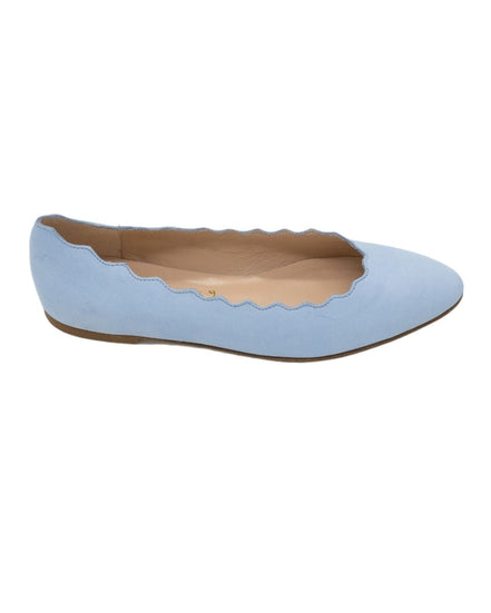 Scalloped Ballerina Azzuro