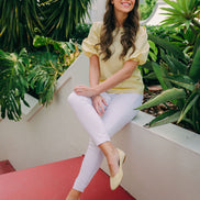 Scalloped Ballerina Citrus